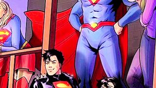 All Super heroes family wit for end