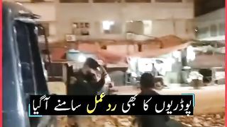 پولیس کی پوڈریوں کے خلاف چھاپے اور گرفتاریوں کے بعد پوڈری کا ردعمل۔