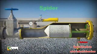 Pigging Process in pipeline ( oil and gas industry )