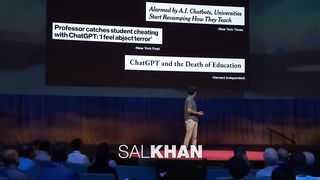 How AI Could Save (Not Destroy) Education | Sal Khan | TED