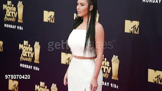 Kim Kardashian at 2018 MTV Movie & TV Awards -