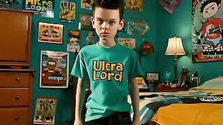 Jimmy Neutron as 1960s tv show.