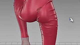 Designing dynamic wrinkles for Taki bodysuit, hard but worth it
