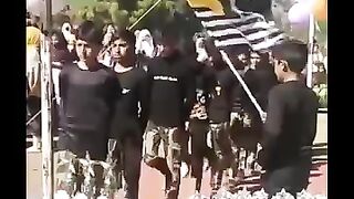 Children of Manjahari School are little mujahids