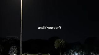 Pleasant music against a pleasant background