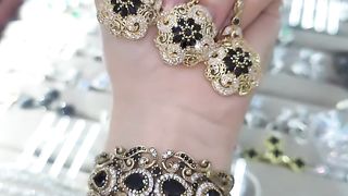 New design jewellery || Black zarkon