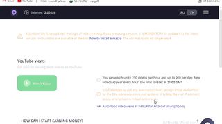 Profit from watching videos, withdrawing $14 from the Payup website