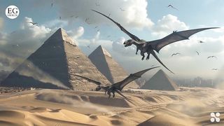 Dinosaurs occupy Cairo - الديناصورات تحتل القاهرة