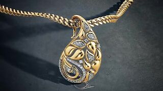 The Eshani Paisley Pendant