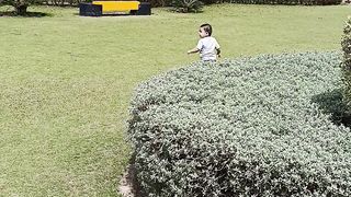 Kids playing in park Canal City Lahore