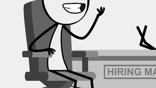 Job interviews animation