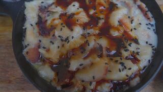 Yemeni Fattah_ Easy Breakfast _ Fattah with Milk_ Suhoor Recipes Ramadan Breakfast