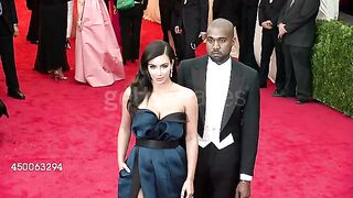 Kim Kardashian, Kanye West at "Charles James: Beyond Fashion" Costume Institute Gala - Arrivals