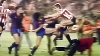 The day Maradona got Barcelona brawling