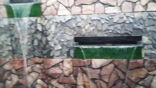 Waterfall view at home