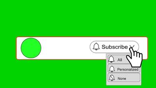green screen video like professionals Subscribe button no copyright