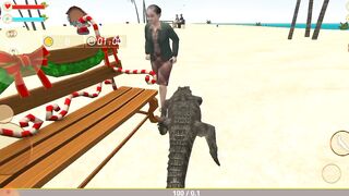 Crocodile simulator attack _ android gameplay