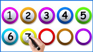 Learn Counting 1 to 10 with Colorful Fruits