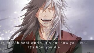 Jiraiya last word sad quote anime