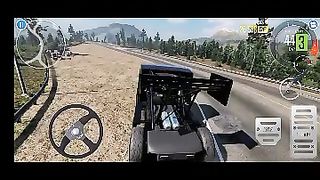 Watch the amazing crazy truck drift game