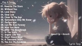 Playlist Songs Top Hits 2024 (Speed Up + Reverb)