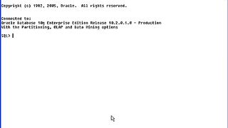 Oracle SQL Lesson 1