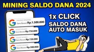 MAKE MONEY ONLINE : LEGIT BANGET! AUTO MINING DANA - APLIKASI PENGHASIL UANG SALDO DANA TERECAPAT 2024.