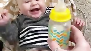 Cute chubby baby - Funny video #shorts
