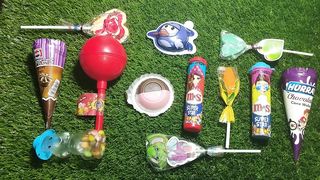 Satisfying Video | Rainbow Mixing Candy in Three Magic BathTubs with M&M's & Cutting Slime ASMR