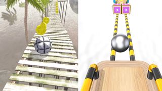 Going Balls Level 5 Vs Rollance Level 5 Gameplay Gaming TV 350 #gaming #viral #febspot
