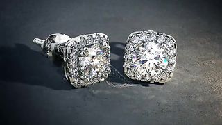 The Romantic Joy Stud Earrings Rs.1,27,240Rs.1,25,339