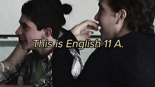 The teacher is trying to discipline the worst class