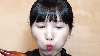Summer fruit emoji mukbang