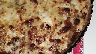 كيش بدون بيض ولا زبدة