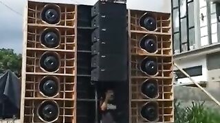 Cek sound 18 subwofer 21 inch