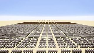 The Biggest Battle in Minecraft (over 25,000 mobs)