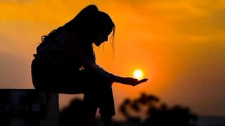 Kuakata sunset view of Bangladesh.