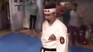 Jim Carrey the karate instructor