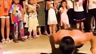 Two fingers push-up! Next level!