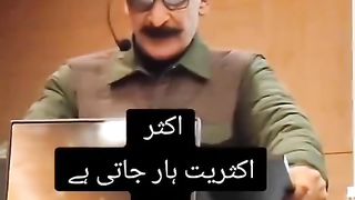 Often the majority loses and the reactionary army wins Iftikhar Thakur