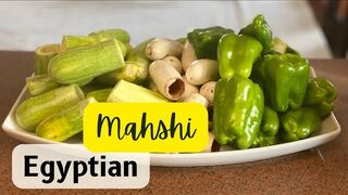 Egyptian Mahshi Original Recipe Rice Stuffed Veggies