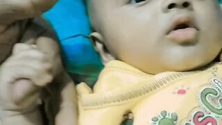 Son with father
