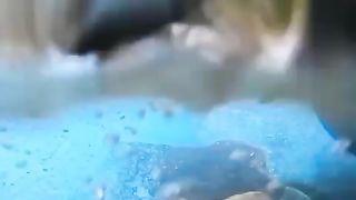 Crystal clear water