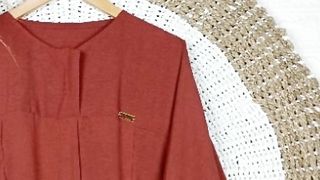 Baju dress lebaran baru