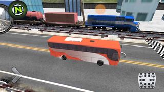 Bus VS Train Race Gameplay