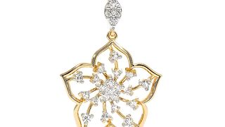 Diamond Pendant In 18Kt