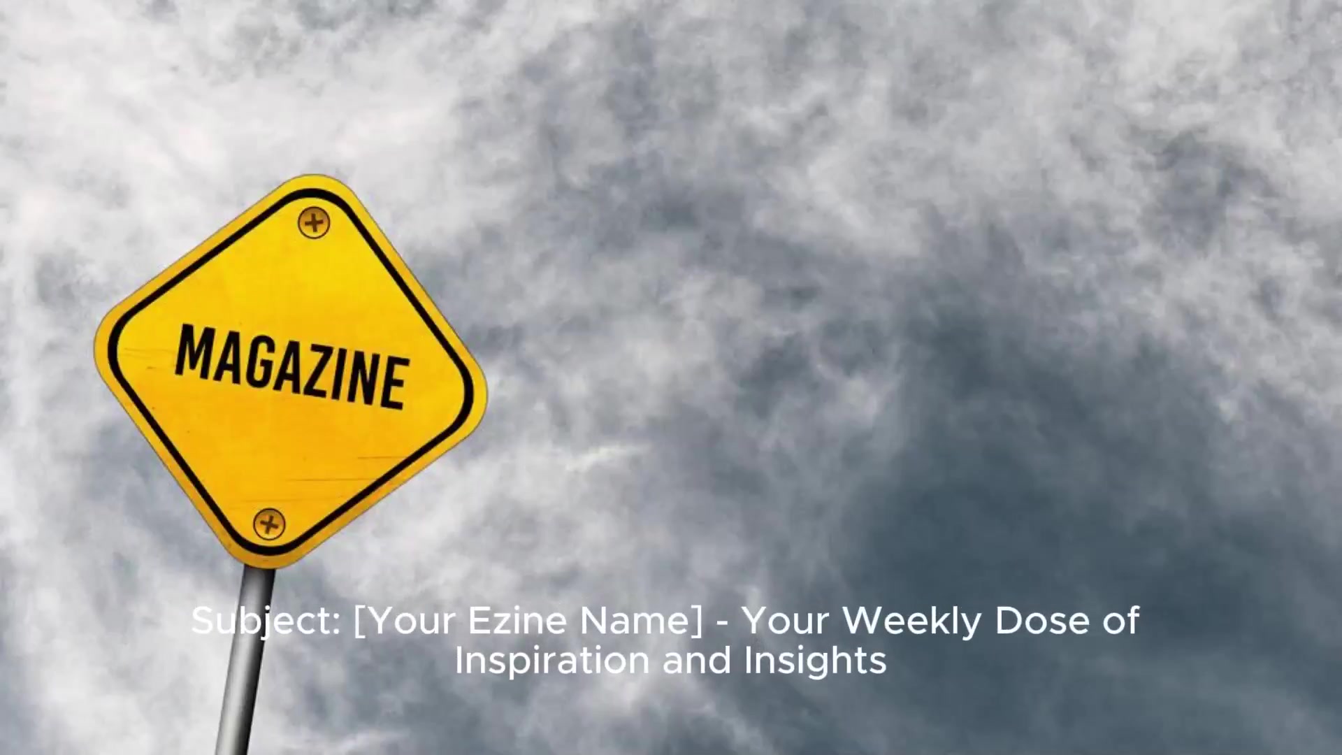 الموضوع: تقديم [اسم Ezine الخاص بك]: مصدرك الأسبوعي لرؤى [مجالك/مجالك] Preview_720p.mp4