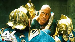 Black Adam vs Justice Society Fight Scene in Hindi Black Adam 2022 Movie Clips
