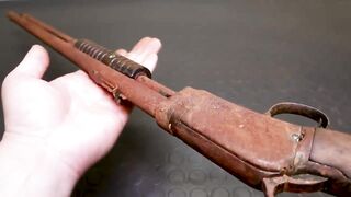 Restoring a 1906 Heavily Rusted Pump Action Rifle
