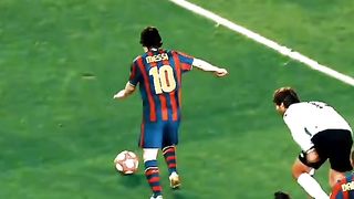 مراوغات ميسي للعيبه